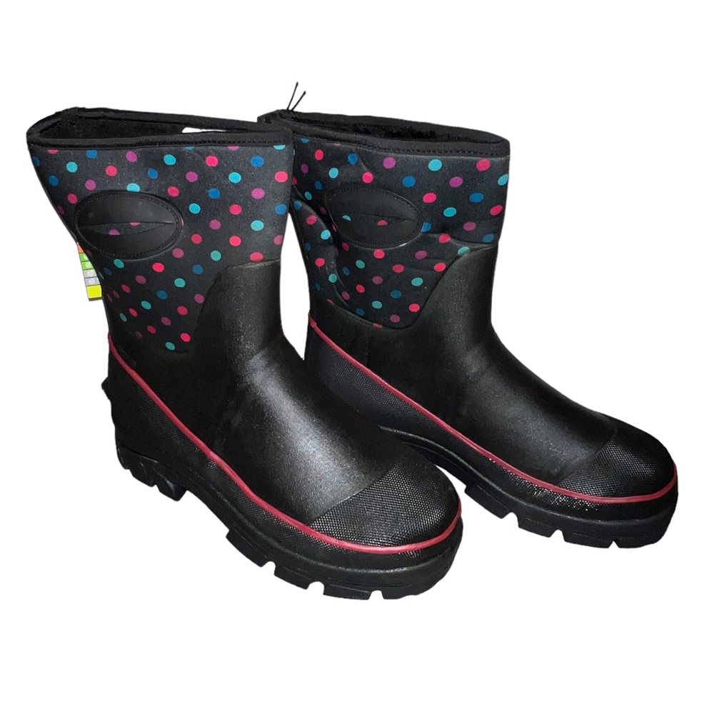 Western Chief Hot Dot Winterprene Mid Waterproof Boots - Picture 1 of 10